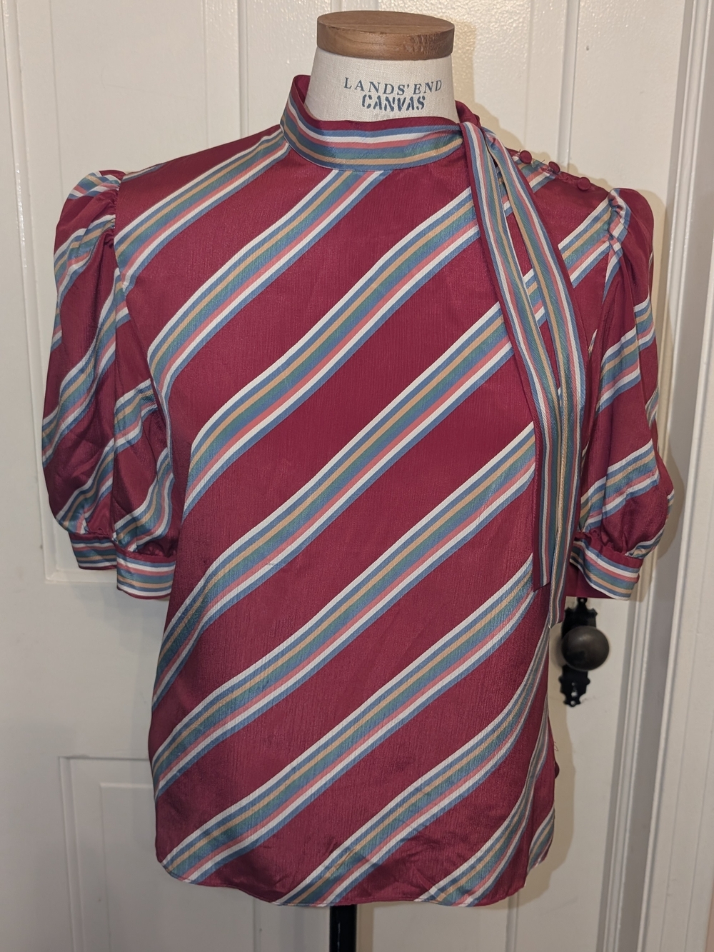 Vintage 70s Prophecy secretary blouse